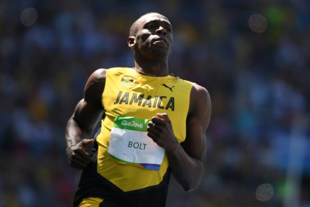 Jamaica's Usain Bolt ran 10.07 seconds as he started the defence of his Olympic 100m title