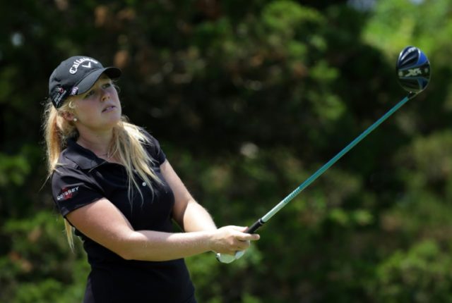 Stephanie Meadow of Northern Ireland is chasing her first LPGA victory since turning profe