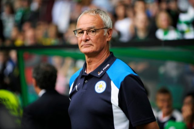 Leicester City's manager Claudio Ranieri, pictured on July 23, 2016, signed a new four-yea