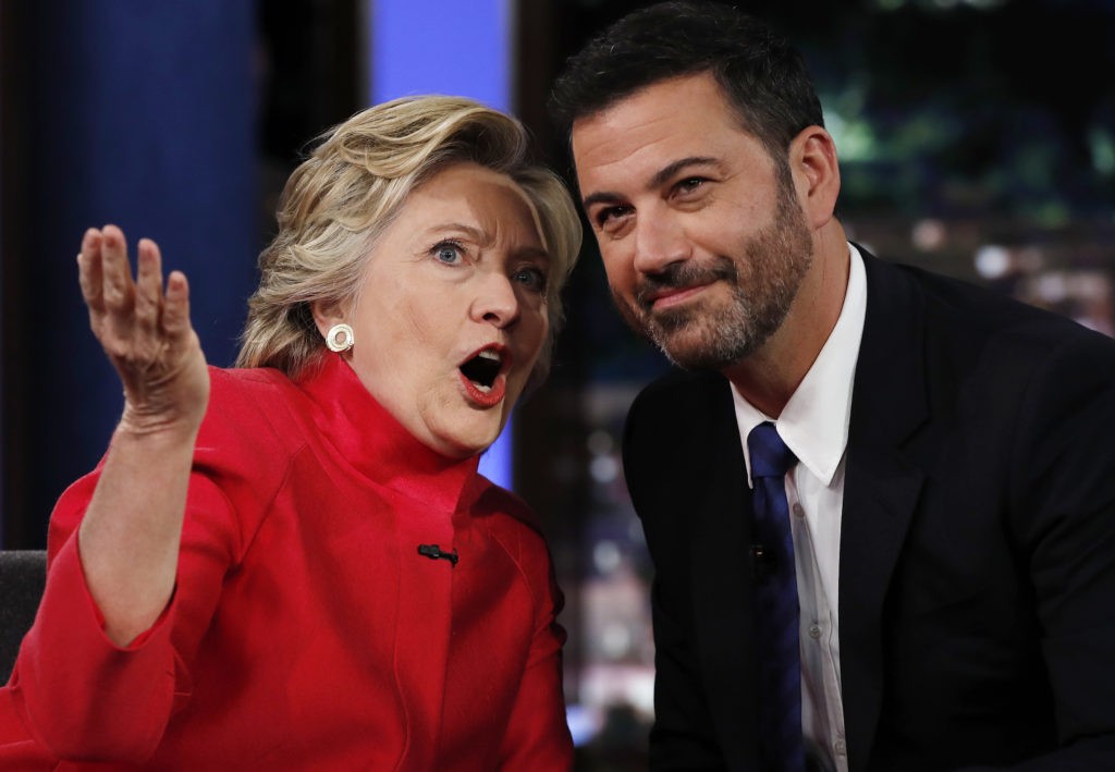 Hillary Clinton,Jimmy Kimmel