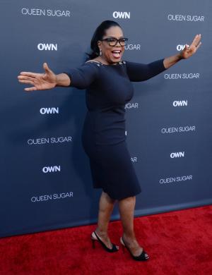Oprah Winfrey stuns at 'Queen Sugar' premiere