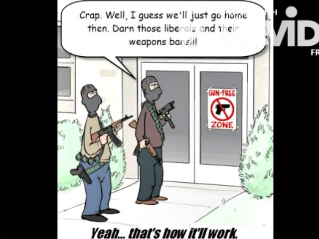 Anti-gun control cartoon screenshot
