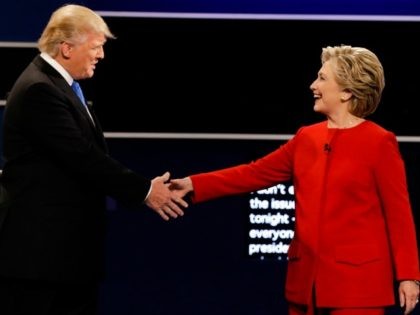 Republican presidential nominee Donald Trump and Democratic presidential nominee Hillary C