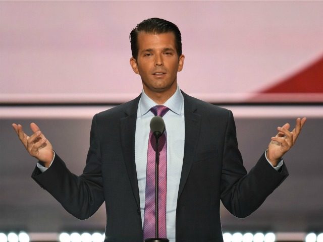 Donald Trump Jr., in Cleveland on July 19, 2016.