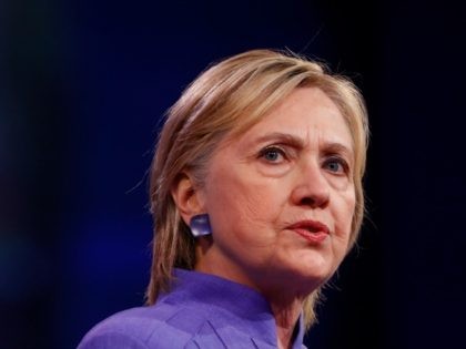 Democratic presidential nominee Hillary Clinton speaks at the American Legion Convention A