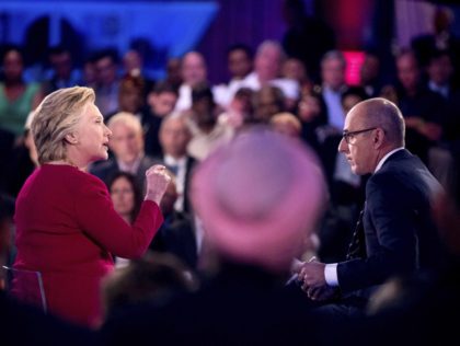 Hillary Clinton commander-in-chief forum (Andrew Harnik / Associated Press)