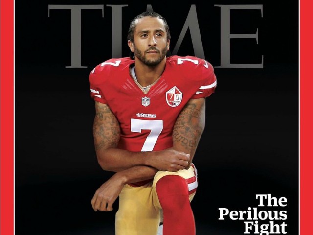 Time Magazine Puts Colin Kaepernick On Its Cover