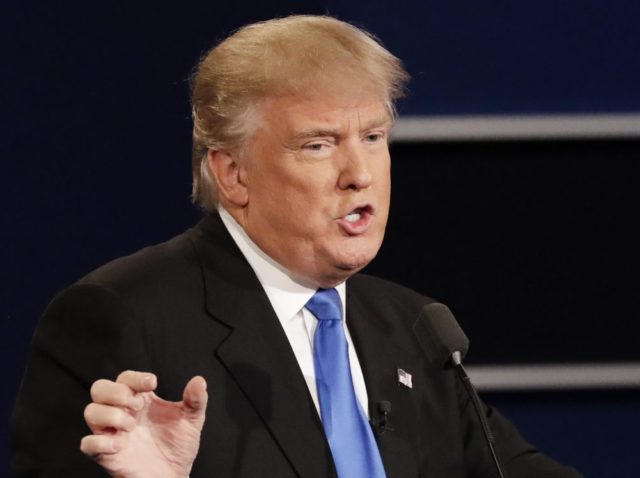 Trump debate (David Goldman / Associated Press)