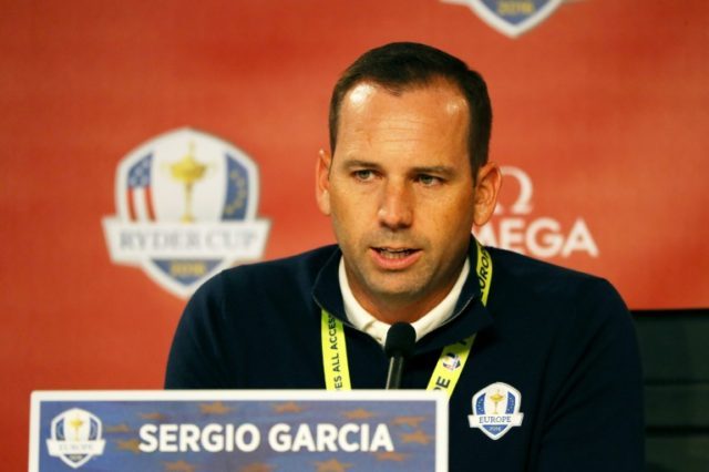 "At the end of the day, you don't win Ryder Cups with your mouth," Sergio Garcia said