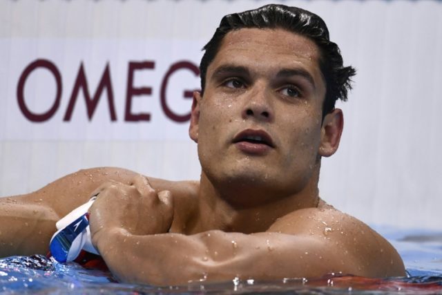 Florent Manaudou was the 50m freestyle gold medallist from London 2012