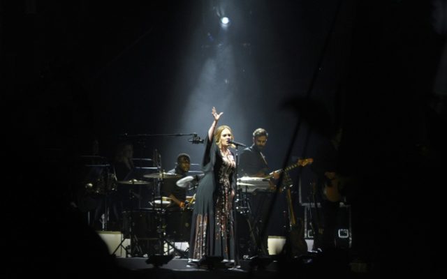 The Recording Industry Association of America presented Adele a plaque certifying that "25