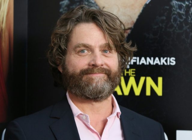 Zach Galifianakis attends the premiere of Masterminds, in Hollywood, California