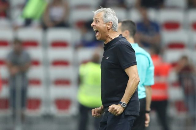 Lucien Favre has overseen a remarkable start to his tenure at the Allianz Riviera with Nic