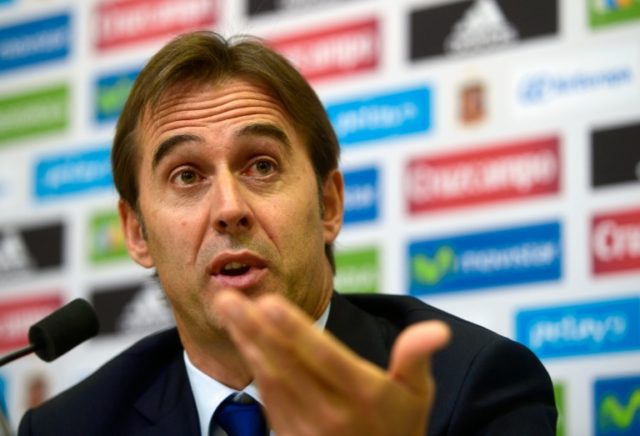 Former international goalkeeper Julen Lopetegui takes over as coach for Spain who face a g