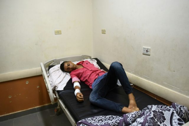 Rescued migrant Sameh Mohamed Ahmed Abdel Dayem, an 18-year-old Egyptian student from Kafr
