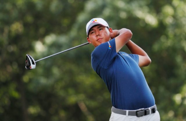 Kim Si Woo ranks 18th in the current US PGA playoff standings in quest of a $10 million bo