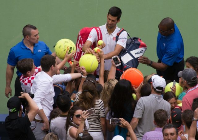 World number one Novak Djokovic has had lots of free time thanks to a walkover and an oppo