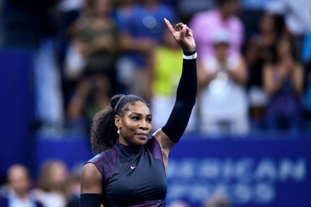 Serena Williams, seeking a record seventh US Open title and 23rd Grand Slam crown, fired 1