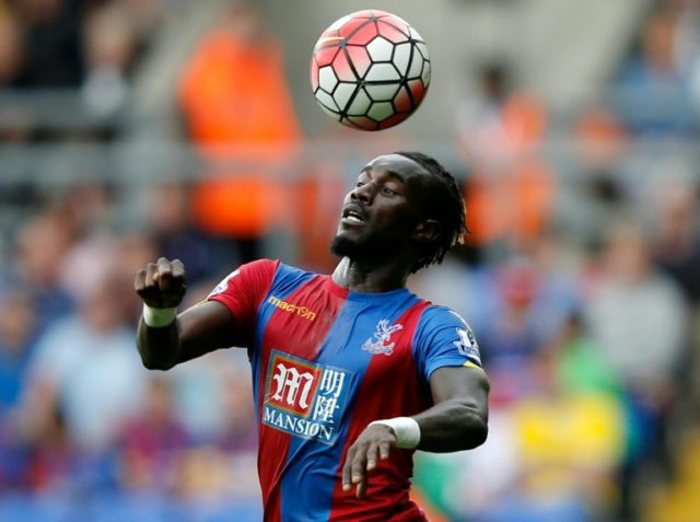 Crystal Palace manager Alan Pardew said Pape Souare (pictured) was in "good spirits" after