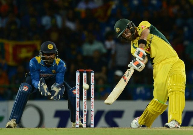 Australia's Glenn Maxwell smashed 145 not out in his side's record Twenty20 total of 263 a