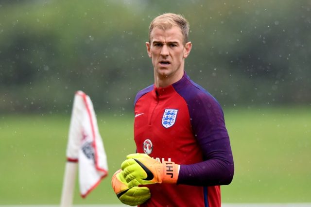 England goalkeeper Joe Hart was forced out of Manchester City by manager Pep Guardiola
