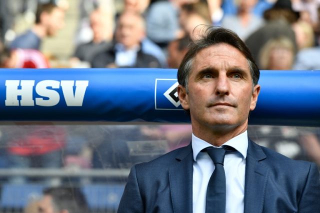 Hamburg's head coach Bruno Labbadia is the second Bundesliga coach sacked within a week