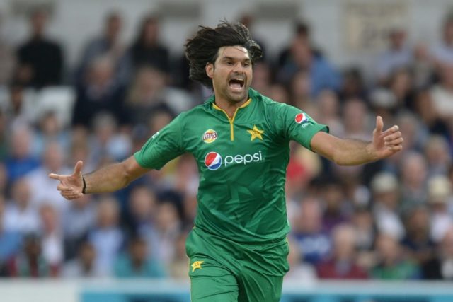 Pakistan's Mohammad Irfan rocked England with two early wickets but he only bowled half of