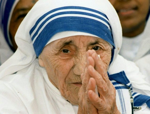 Mother Teresa, who was declared a saint, spent all her adult life in India, first teaching