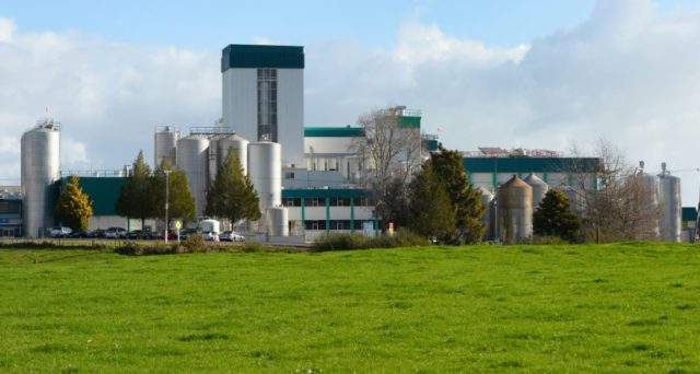 Fonterra Hautapu dairy factory near Cambridge in New Zealand's Waikato region, known for i
