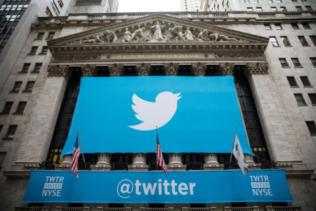 Twitter shares soared more than 16 percent after CNBC reported that the company was moving