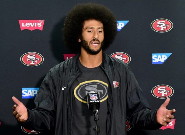 Colin Kaepernick of the San Francisco 49ers has drawn fierce criticism for refusing to stand during renditions of "The Star Spangled Banner"