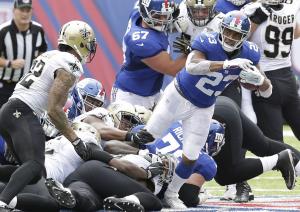 Fantasy Football: New York Giants' Rashad Jennings unlikely to play Monday Night Football