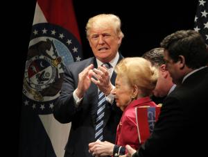 Donald Trump eulogizes conservative activist Phyllis Schlafly