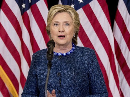 Democratic presidential candidate Hillary Clinton speaks at a news conference at Theodore Roosevelt High School in Des Moines, Iowa, Friday, Oct. 28, 2016. The FBI dropped what amounts to a political bomb on the Clinton campaign on Friday when it announced it was investigating whether new emails involving the Democratic …