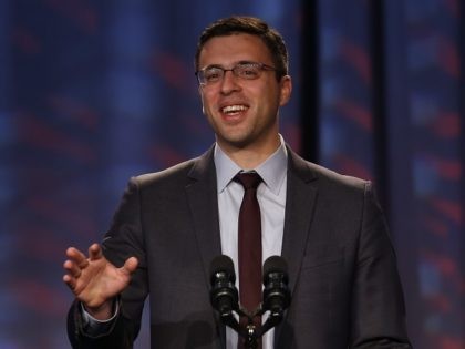 Journalist, columnist, and blogger Ezra Klein speaks about President Barack Obama's signature health care law at the Families USAs 19th Annual Health Action Conference in Washington, Thursday, Jan. 23, 2014. (AP Photo/Charles Dharapak)