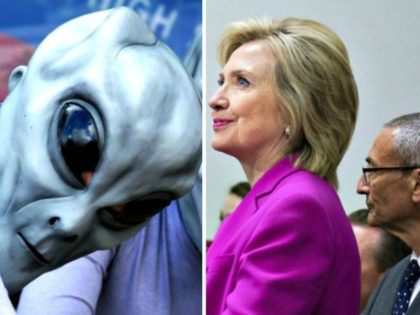 Alien, Hillary, Podesta