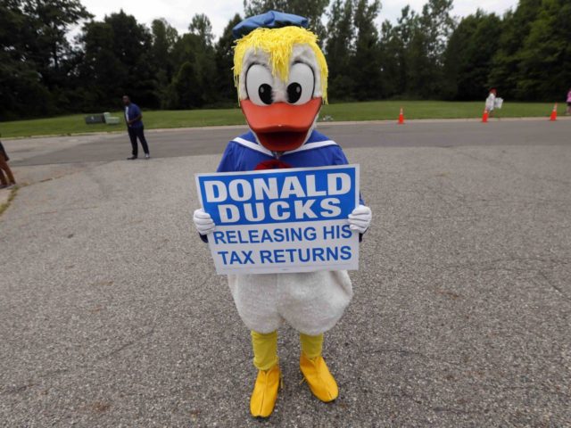 Donald Duck Trump (Gerald Herbert / Associated Press)