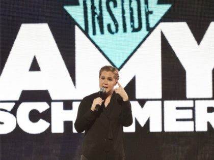 Comedian Amy Schumer speaks onstage during the Comedy Central Live 2016l on March 31 in Ne