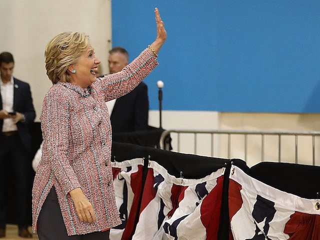 MIAMI, FL - OCTOBER 11: Democratic presidential nominee former Secretary of State Hillary