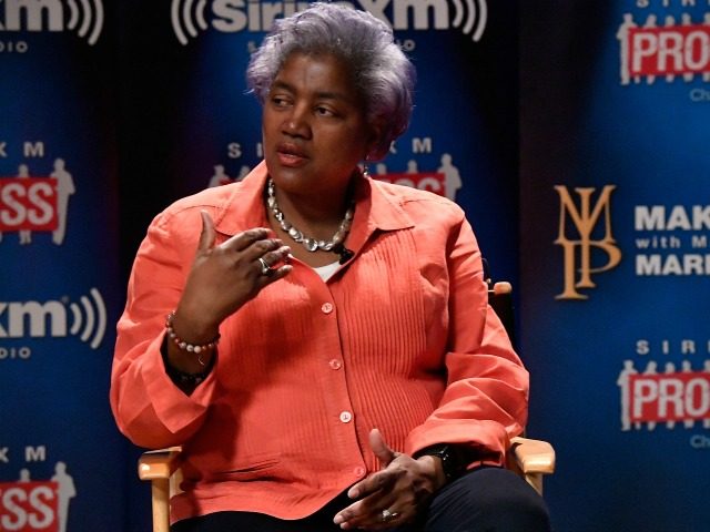 DNC Chair Donna Brazile on October 17, 2016 in Washington, DC.