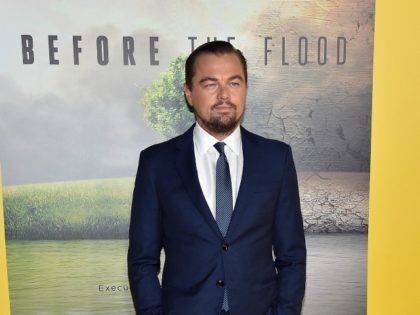 Leonardo DiCaprio at the screening of Before the Flood, October 24, 2016 in Los Angeles, California.