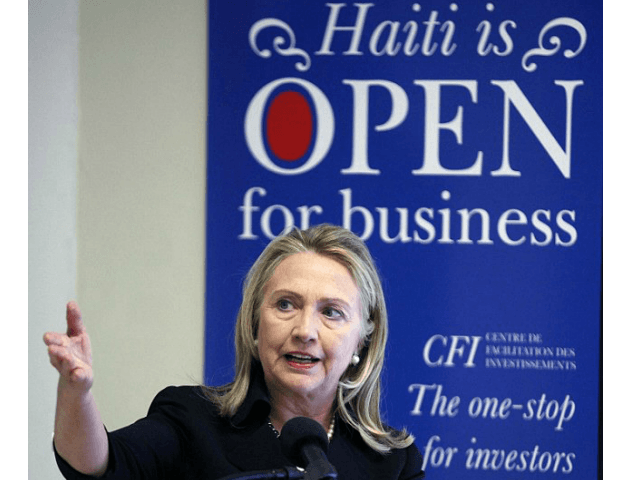 Haiti-Hillary Getty