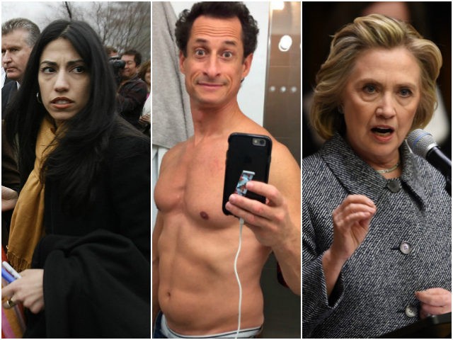 Image result for anthony weiner hillary