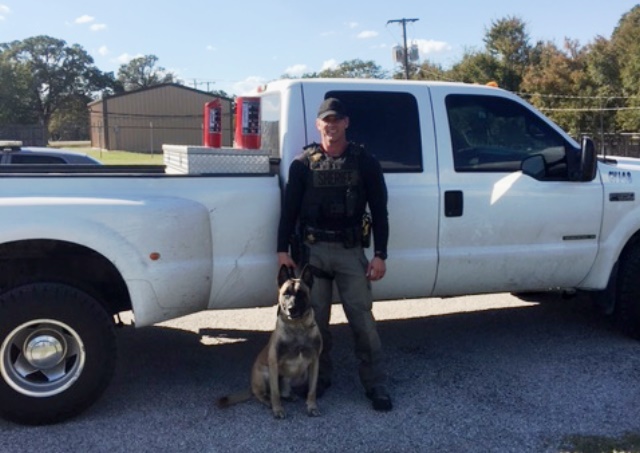 Sgt. Randy Thumann and Lobos seized this truck allegedly used to smuggle $1 million worth of meth in fire extinguishers. (Photo: Fayette County Sheriff's Office)