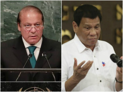 Pakistan PM and Philippines President