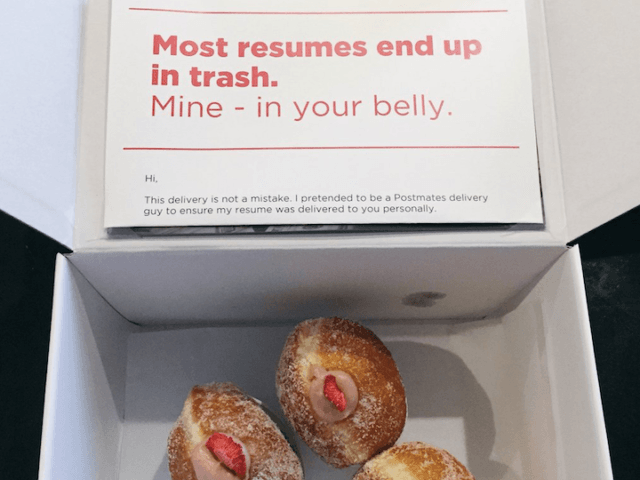 Donut resume (Lukas Yla / Twitter)