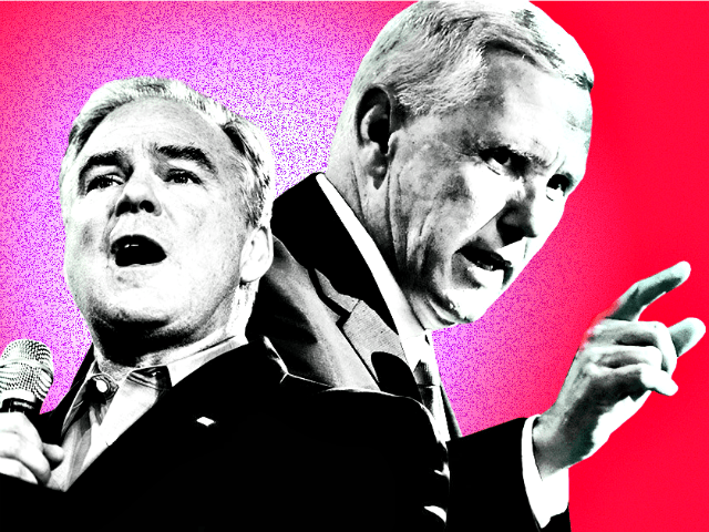 Tim Kaine and Mike Pence AP Photo