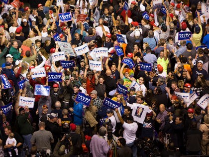 Trump-Rally-Wilkes-Barre-PA-ChantingCNNSucks-Getty