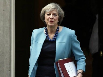 Britain's Prime Minister, Theresa May, leaves 10 Downing Street to …