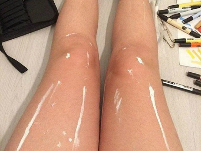 ‘Shiny Legs’ Optical Illusion Sparks Debate Among Twitter Users